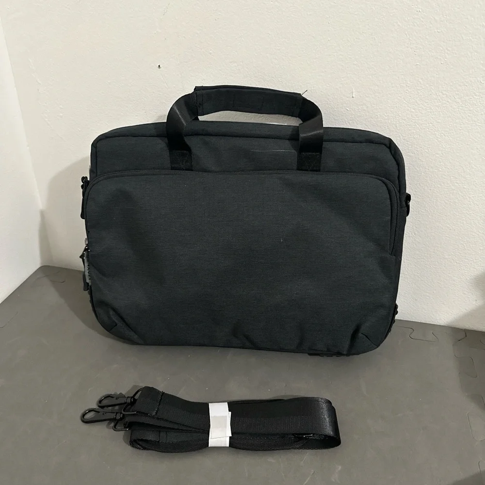 Max Case Laptop Bag Briefcase Shoulder Bag Water Repellent Dark Gray